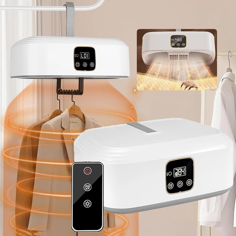 مجفف الملابس المحمول والقابل للطي